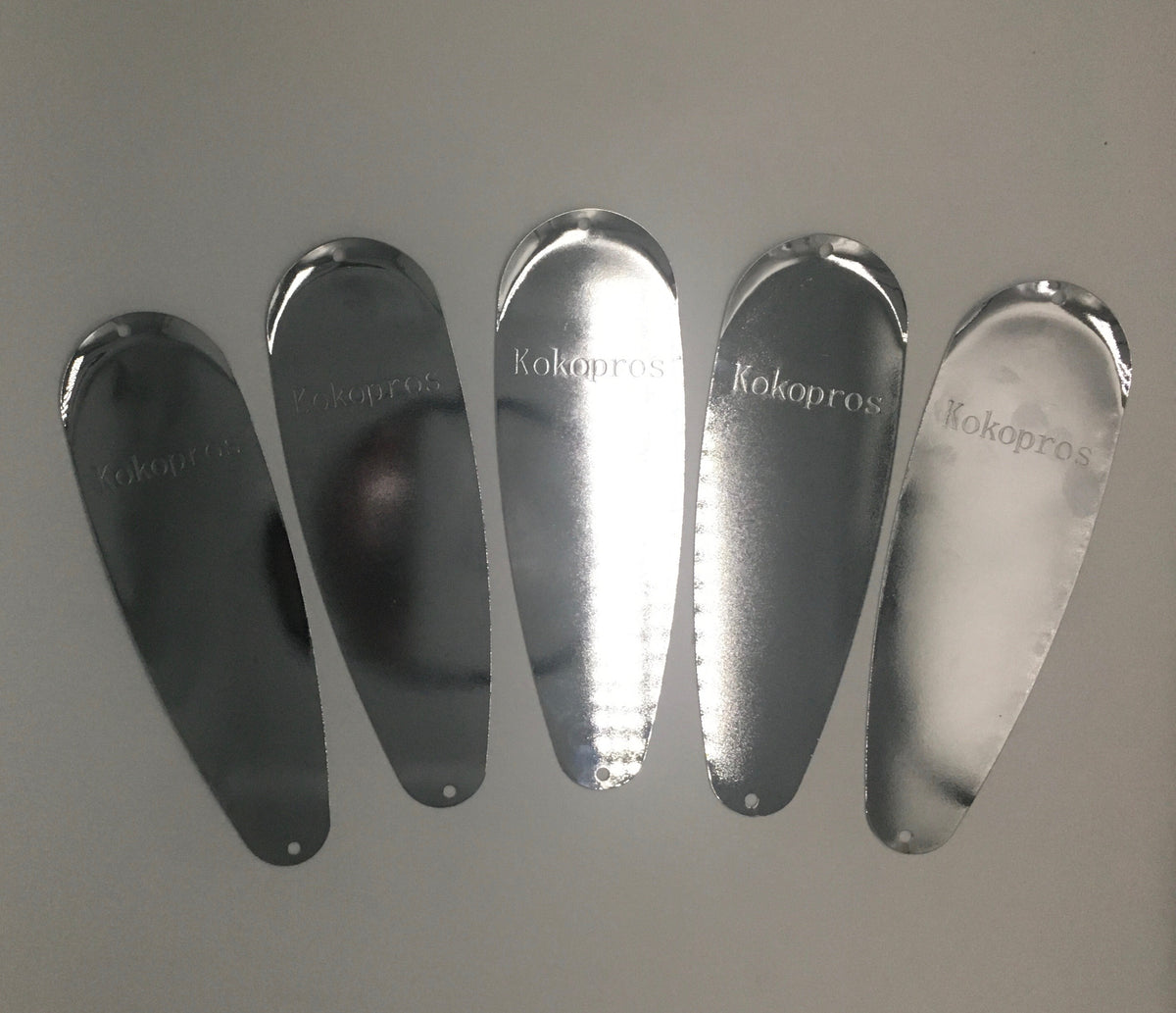 Dodgers 7" KOKOPROS Teardrop Dodger BLANKS 5PACKSDIY Teton Tackle