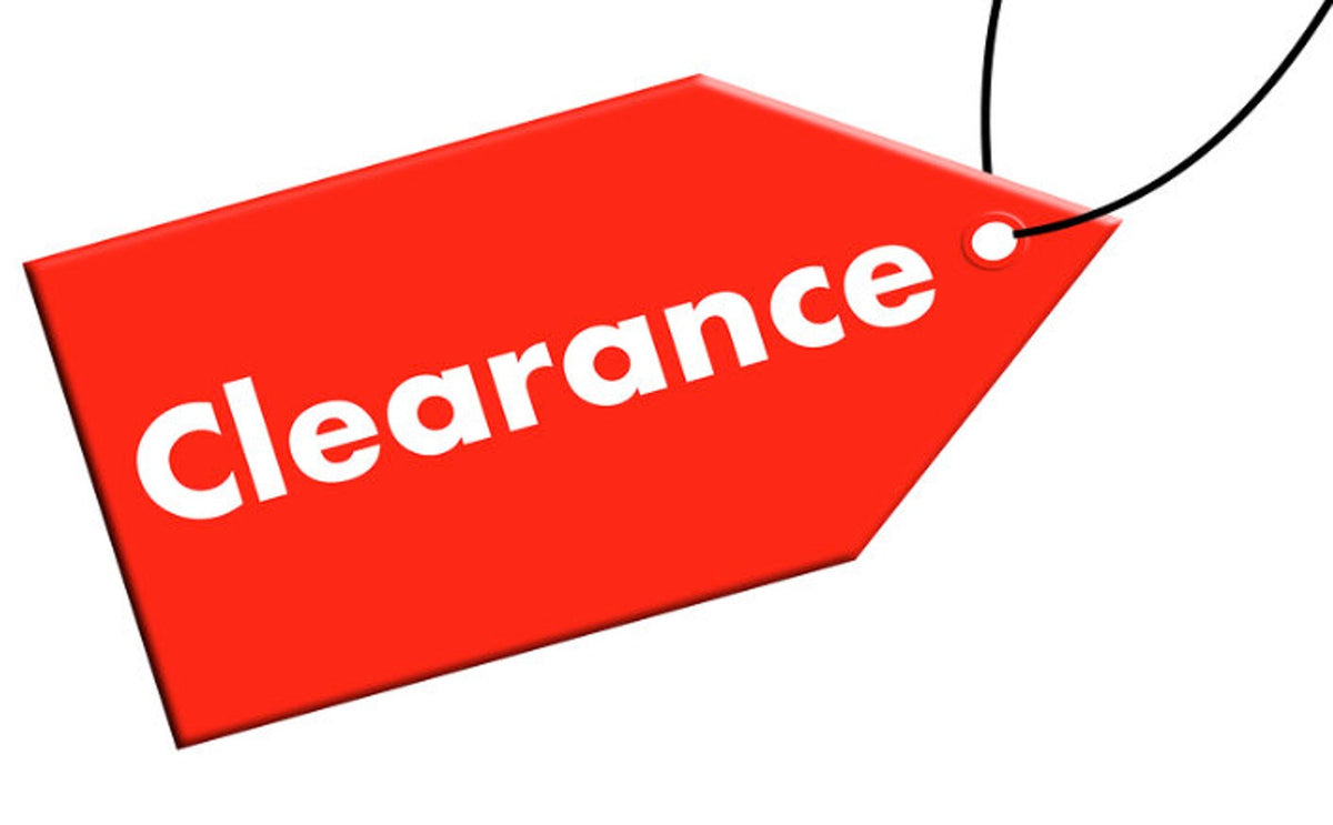 CLEARANCE