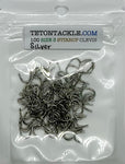 100- Size 3 Silver Stirrup Clevis'Regularly Priced at $3.95 On Sale for a Limited Time $2.95