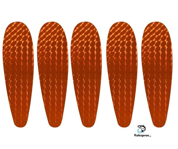 Stickers - KOKOPROS ® ** (CHOOSE YOUR COLORS HERE FOR A QUICK SELECTION).  Stickers for 5 1/2-inch Teardrop Flashers (5 pack)