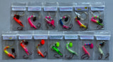 New Shrip 13 Pack 1Micro Shrimp All 13 Colors Below- 10 UV Dyed and 3 Luminous- $34.70 ($2.67 each)