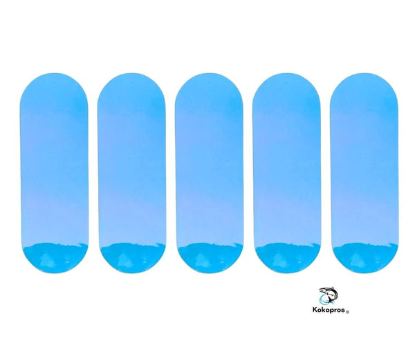 Stickers -KOKOPROS ®  Mystic Opal Stickers for 4 3/4-inch Skateboard Dodger (5 Pack)