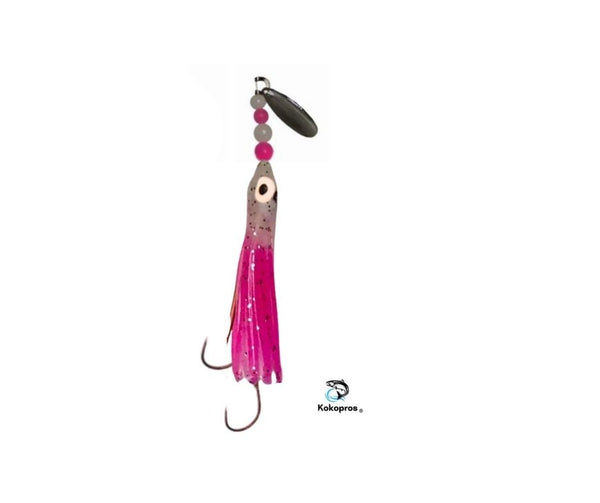 Micro Hoochie -KOKOPROS ® 4.5 cm Pink (Cotton Top)