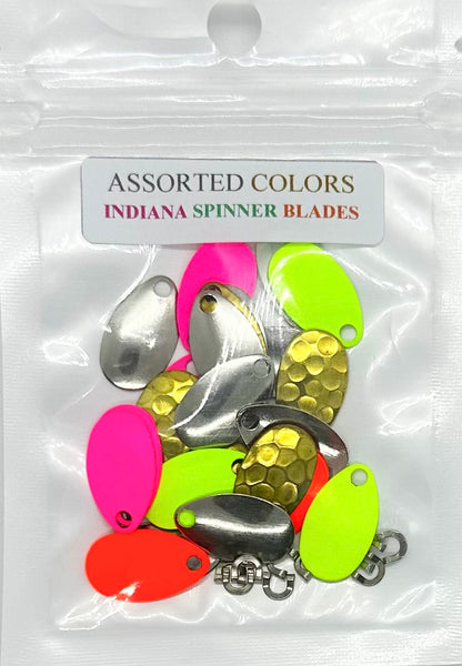 Kits - 25 Assorted Indiana Spinner Blades w/ Clevis- Normally $6.95 *Sales Price $5.95
