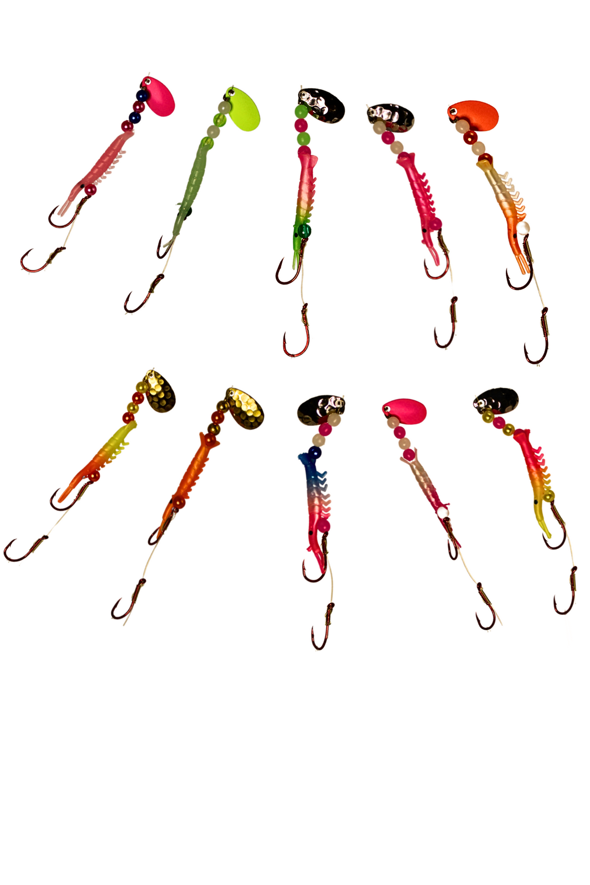 Micro Shrimp - KOKOPROS® 10-Pack Micro Shrimp- Ready to Fish Multipack