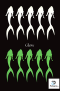 KOKOPROS® Lucky Mermaid stickers, 5-pack