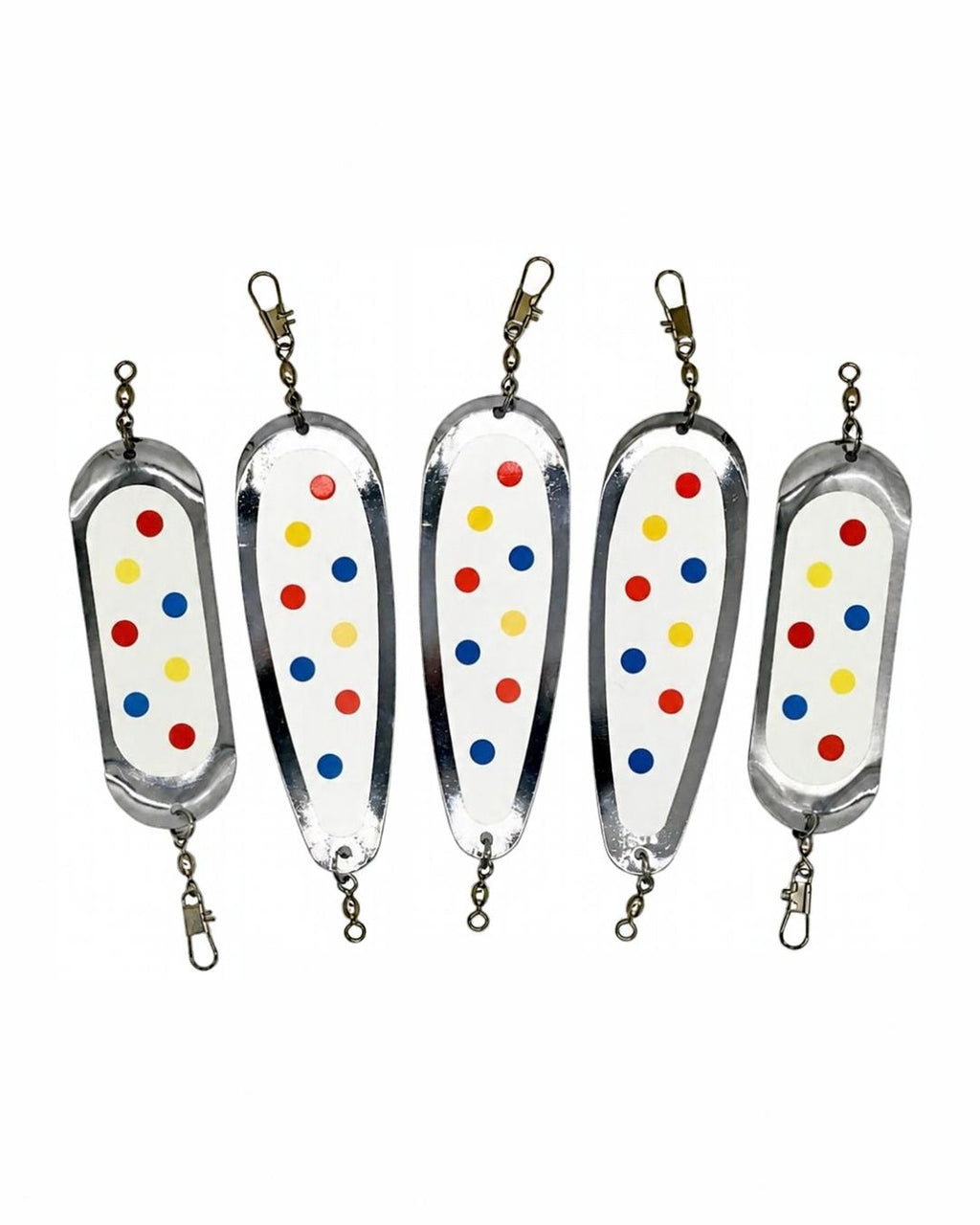 KOKOPROS® HyperGlow finished teardrop flashers, 5 1/2-inch, 5-pack, five flashers