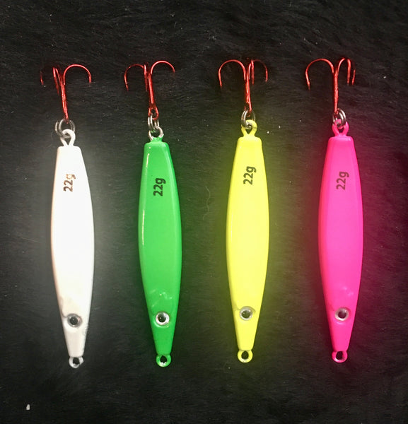 Jig - KOKOPROS® G-22 Kokanee and Trout Fishing Jig - (4-PACK)