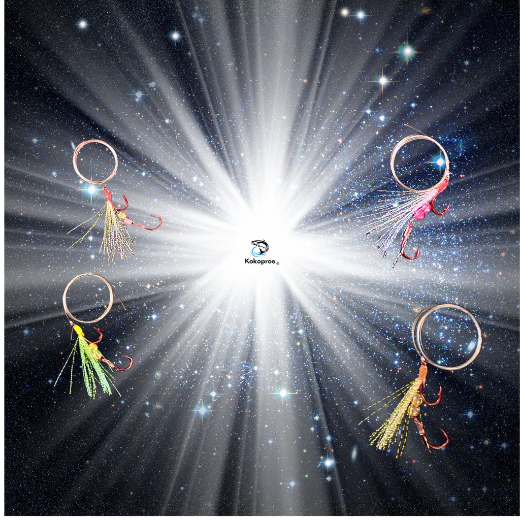 KOKOPROS® hand-tied kokanee fishing flies, 4-pack, alternate view 5