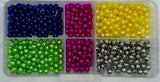 500 Assorted 5mm Premium Beads- Great Color Selection- Regular Price $9.95