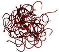 KOKOPROS® 4/0 red octopus hooks, 50-pack, pile
