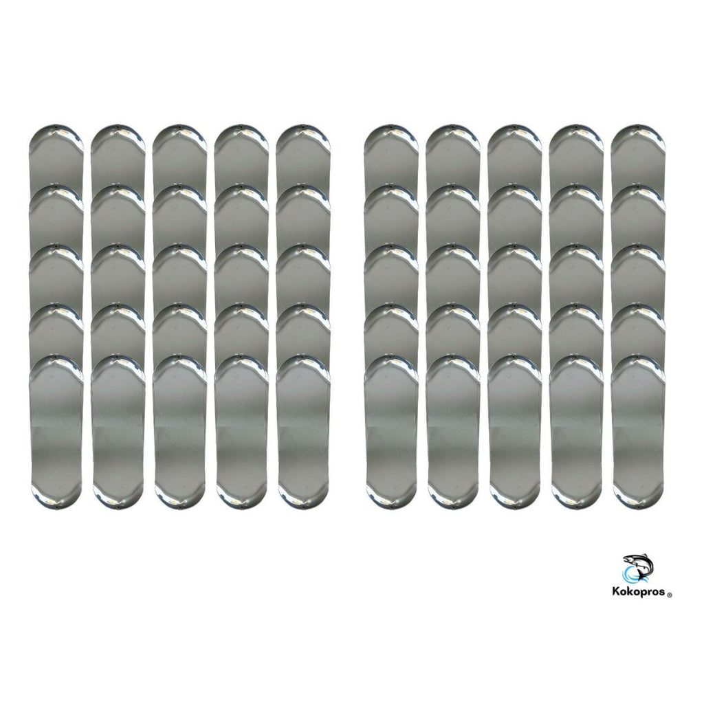 KOKOPROS® 6-inch blank skateboard dodgers, 50-pack
