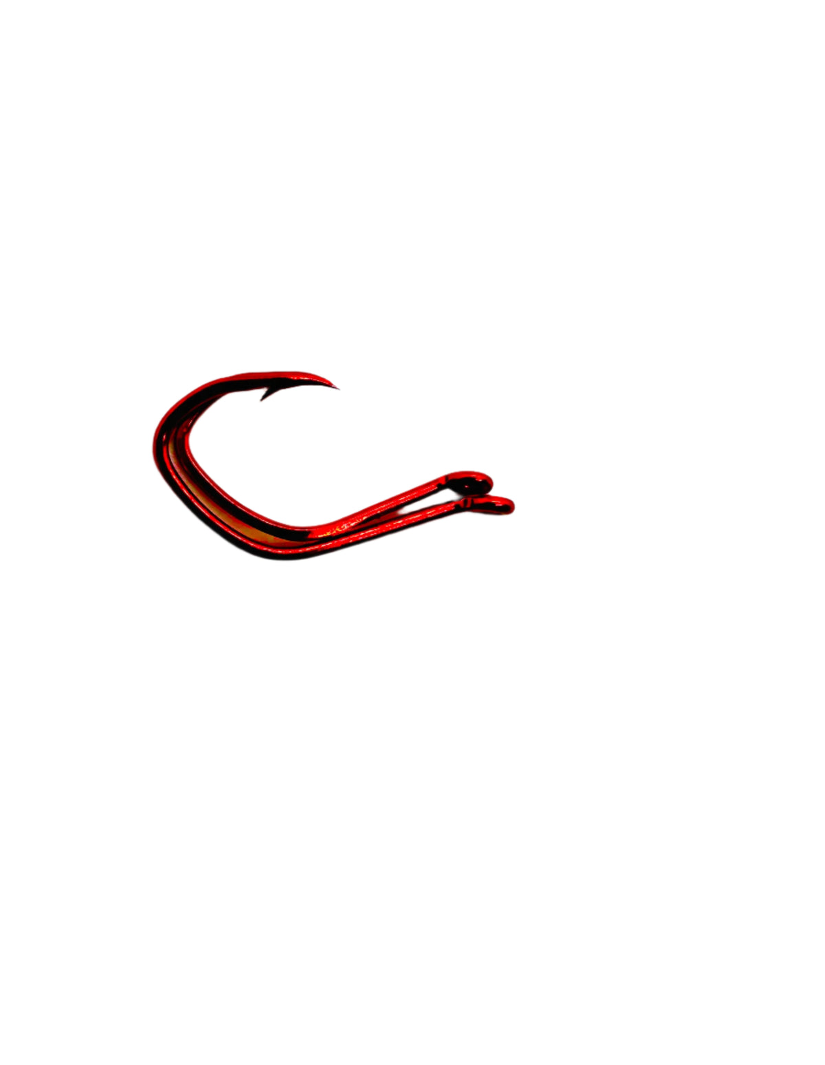 KOKOPROS® red sickle hooks, size 2, 100-pack, alternate view 2