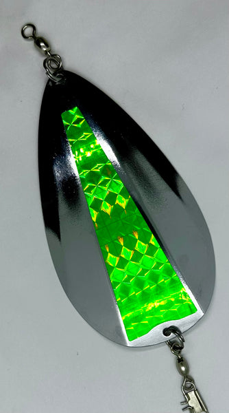 Jet Dodger - Kokopros Silver Jet Dodger with Bright Green Nucleus Sticker- Intruductory Price $6.95