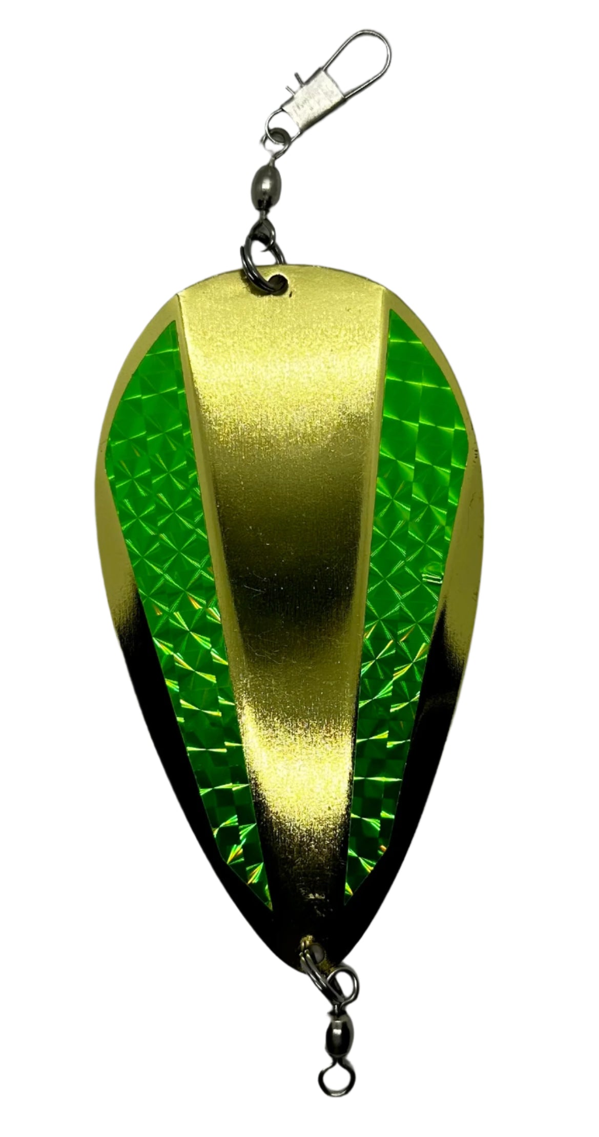 KOKOPROS® bright green reflective sidebar stickers for jet dodgers, twin pack, alternate view