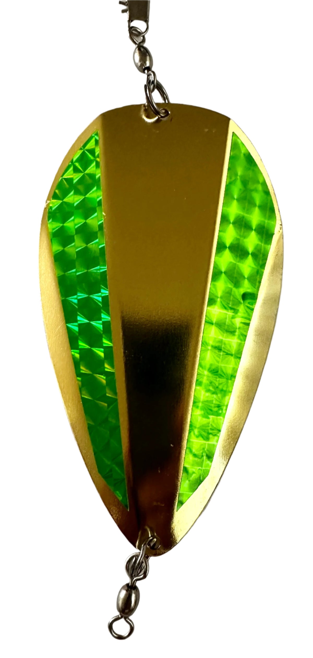 KOKOPROS® bright green reflective sidebar stickers for jet dodgers, twin pack