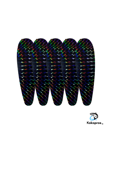 Stickers - KOKOPROS ® CHOOSE YOUR COLORS HERE FOR A QUICK SELECTION.  Stickers for 5 1/2-inch Teardrop Flashers (5 pack)