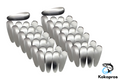 KOKOPROS® blank teardrop flashers, 5 1/2-inch, 50-pack