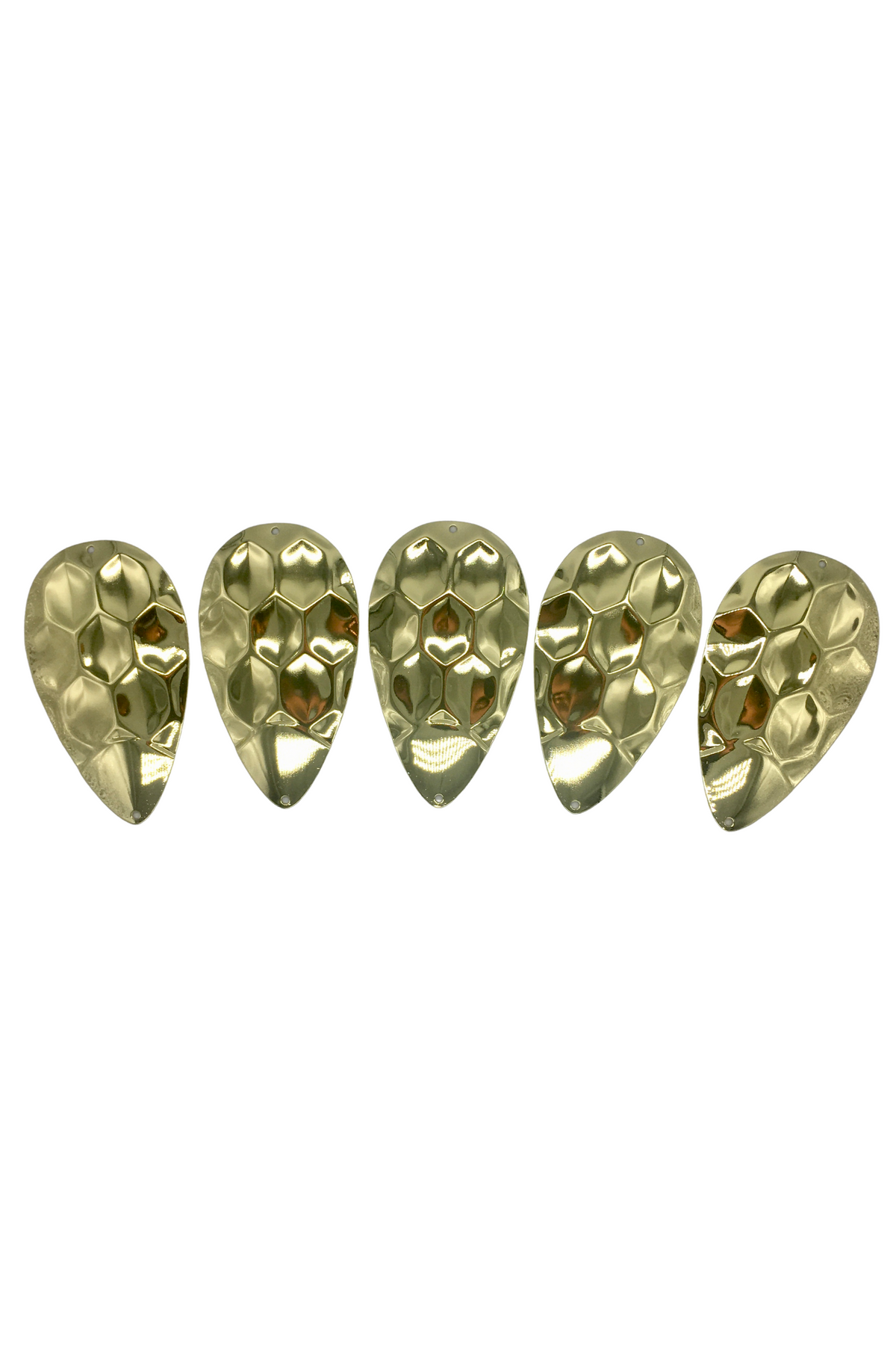 KOKOPROS® dimple jet dodger blanks, 4 1/2-inch, 5-pack, alternate view