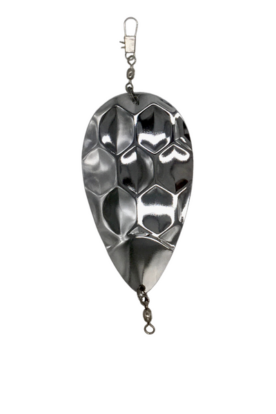 KOKOPROS® Kokanee Salmon Dimple Jets Copper, Silver, Gold 4 ½ Inch Dodger 3 PK - Highly Reflective Design - Versatile for Fishing Conditions