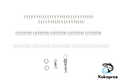 KOKOPROS® flasher hardware, set for 50 flashers