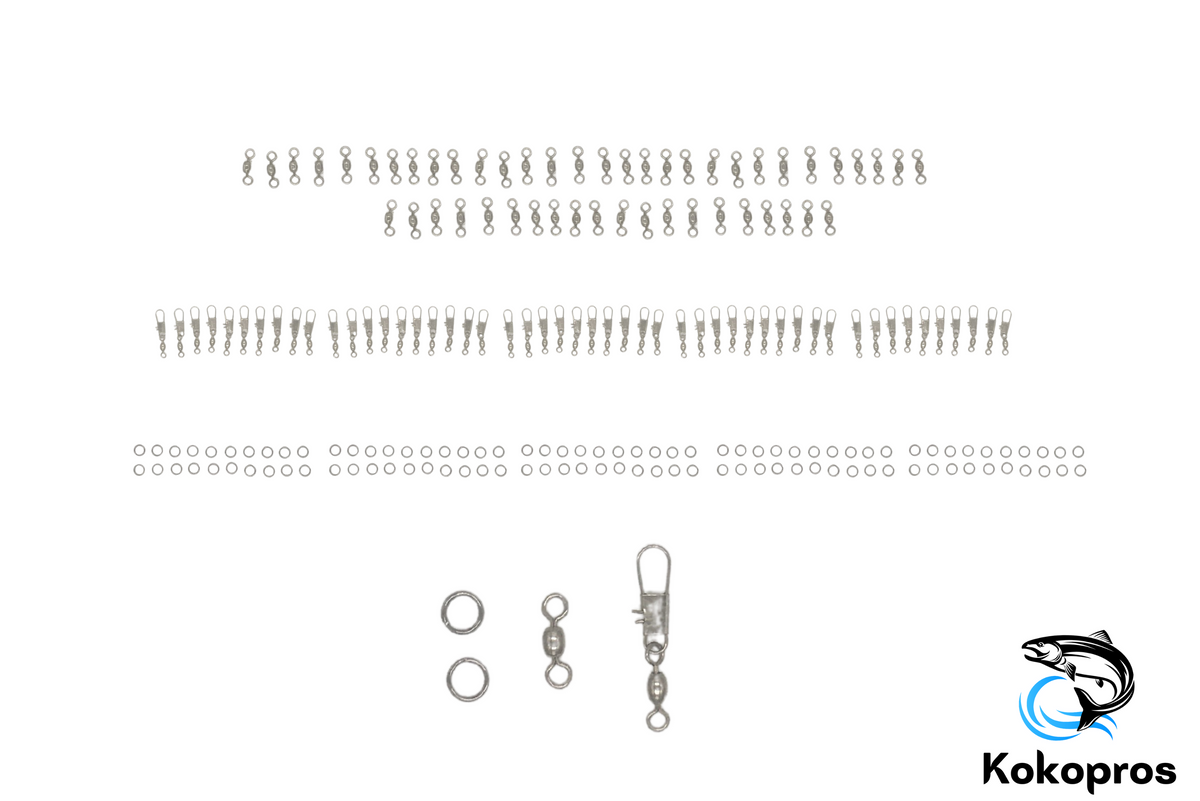 KOKOPROS® flasher hardware, set for 50 flashers