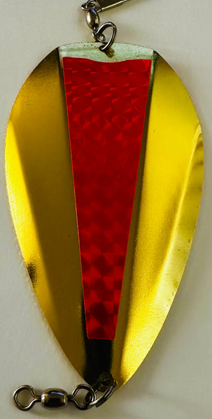 Jet Dodger- Kokopros Golden Jet Dodger with Bright Red Reflective Nucleus Stickers