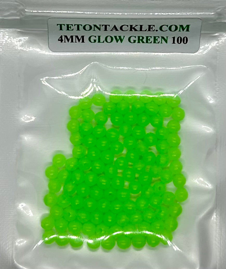 Beads - ( 4mm ) Choose your colors in   (100 Packs) *