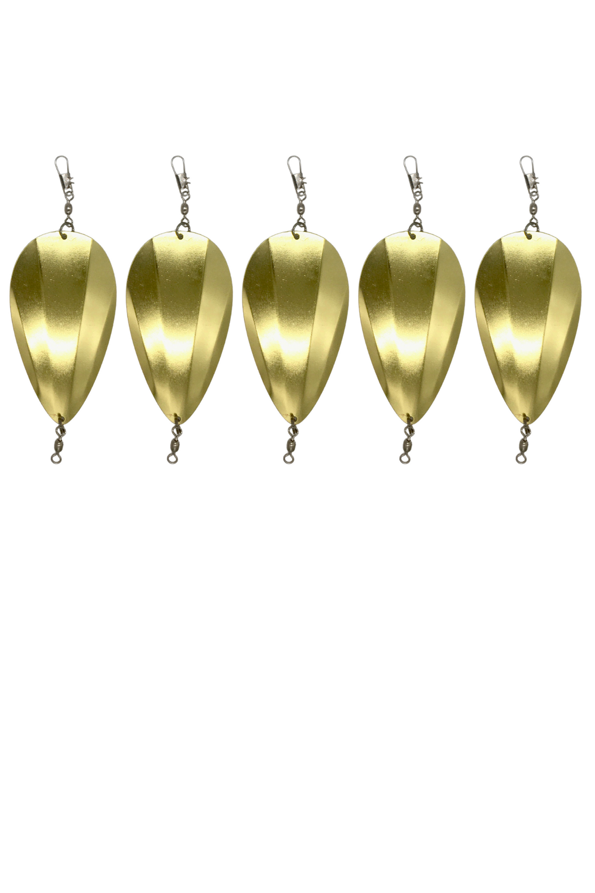 KOKOPROS® jet dodgers, 4 and 4 1/2-inch, 5-pack, Gold shown