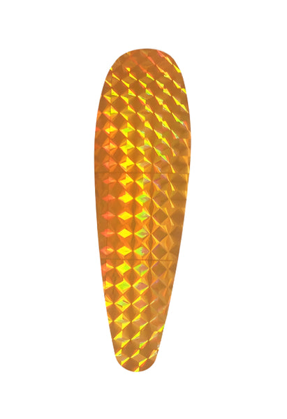 Stickers - KOKOPROS ® Gold Stickers for 5 1/2-inch Teardrop Flashers (5 pack)