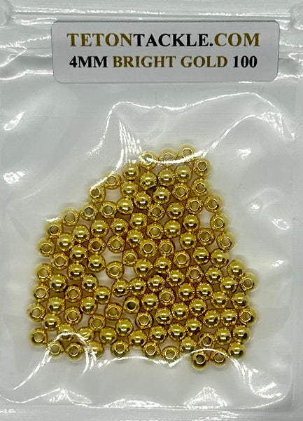 Beads - ( 4mm ) Choose your colors in   (100 Packs) *