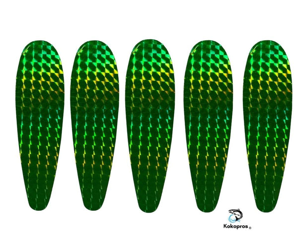 Stickers - KOKOPROS ® ** (CHOOSE YOUR COLORS HERE FOR A QUICK SELECTION).  Stickers for 5 1/2-inch Teardrop Flashers (5 pack)