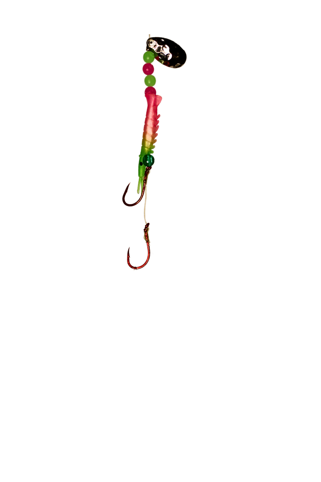 KOKOPROS® ready-to-fish shrimp 10-pack, Green and Pink shown