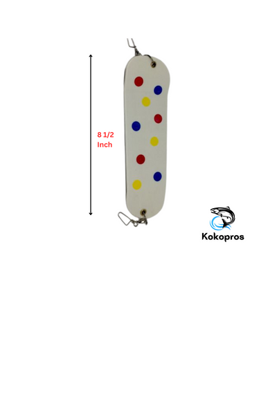 Flasher - KOKOPROS ® 8-1/2" Luminous Wonder Flasher for Salmon - Bright Vibrant Colors for Attracting Fish - Durable Construction for Trolling Rigs