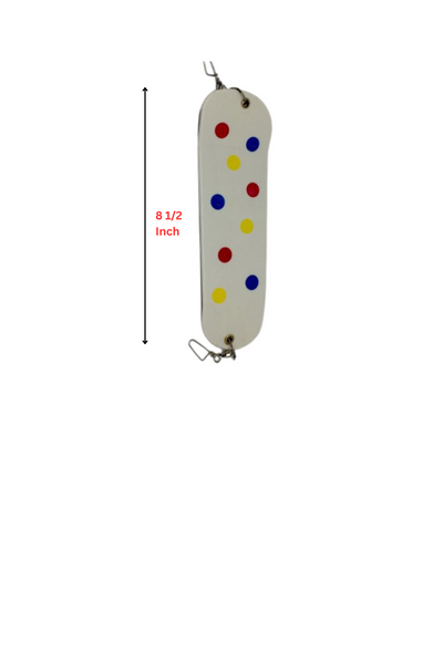 KOKOPROS ® Salmon Fishing Flashers *8 1/2 in  3 PK- Green Machine, Orange Machine & Wonder Machine.