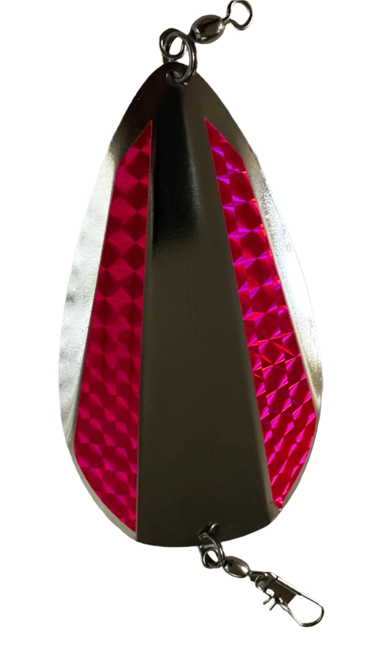 KOKOPROS® hot pink reflective sidebar stickers for jet dodgers, twin pack, alternate view 2