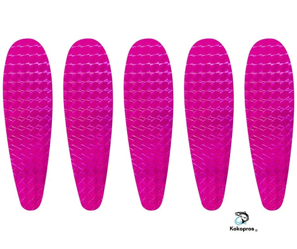 Stickers - KOKOPROS ® ** (CHOOSE YOUR COLORS HERE FOR A QUICK SELECTION).  Stickers for 5 1/2-inch Teardrop Flashers (5 pack)