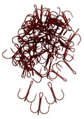 KOKOPROS® red treble hooks, size 2/0, 100-pack