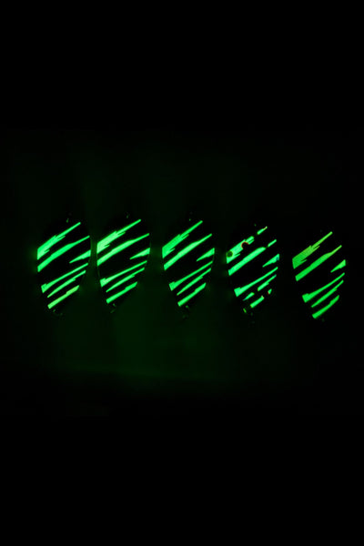 KOKOPROS® Jet Squadron Airbrushed Jet Dodgers (25 PK Blanks) 4 1/2-inch for Kokanee Salmon Fishing