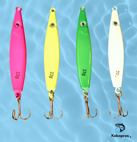 Jig - KOKOPROS® G-22 Kokanee and Trout Fishing Jig - (4-PACK)
