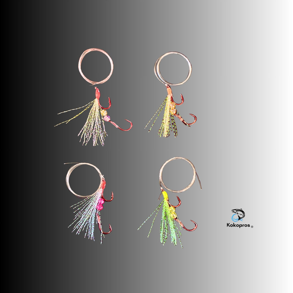 KOKOPROS® hand-tied kokanee fishing flies, 4-pack, alternate view 3