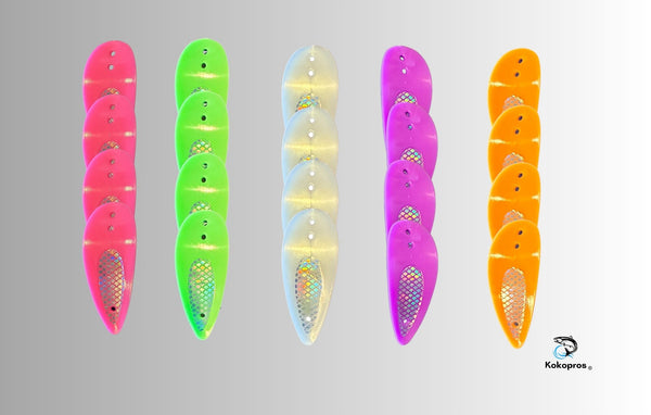KOKOPROS® K-3  Kokanee Trolling Lure Blanks  (20) Pack