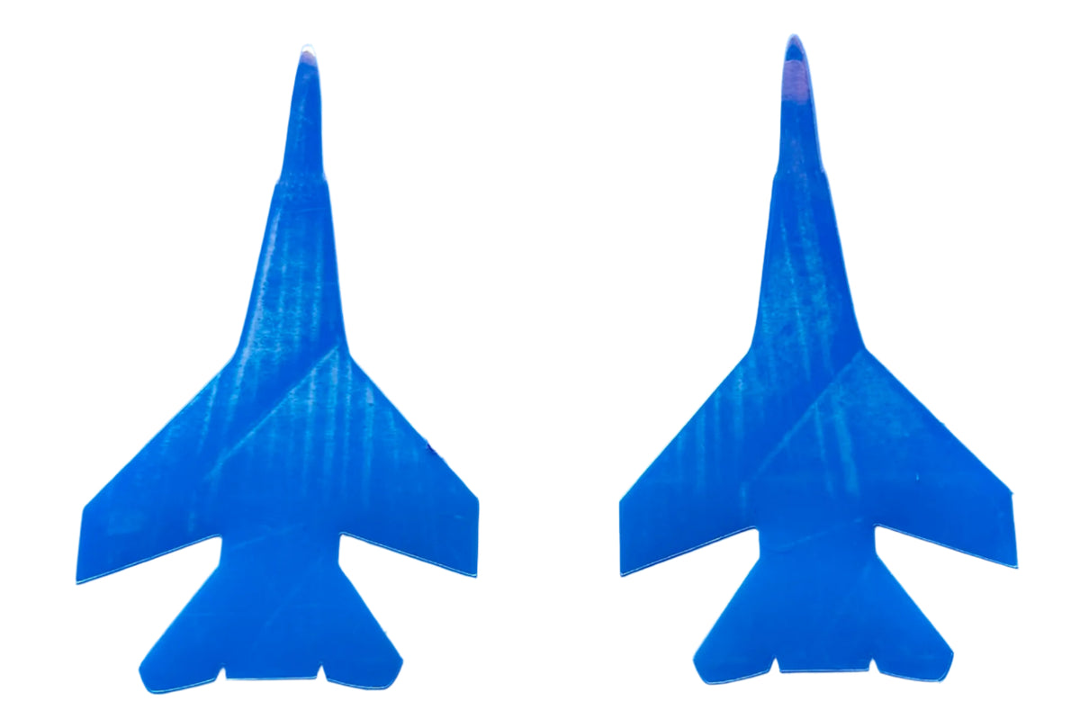 KOKOPROS® Mystic Opal jet stickers for jet dodgers, twin pack, alternate view