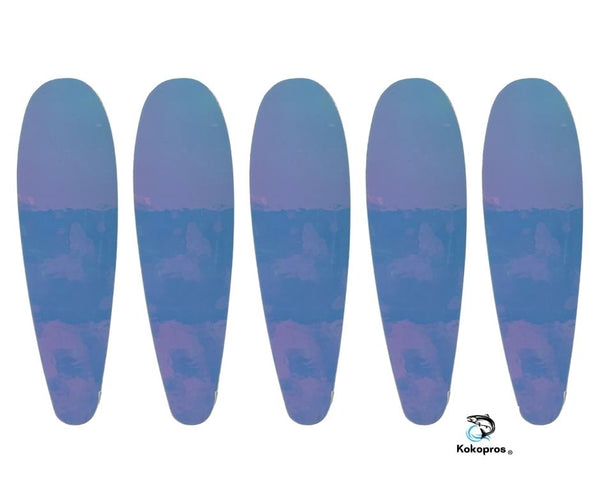 Stickers - KOKOPROS ® ** (CHOOSE YOUR COLORS HERE FOR A QUICK SELECTION).  Stickers for 5 1/2-inch Teardrop Flashers (5 pack)