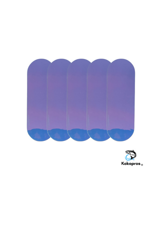 Stickers -KOKOPROS ® Mystic Opal Stickers for 4 3/4-inch Skateboard Dodger (5 Pack)