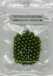 50-Pack Olive Green 5mm Beads- Buying this item, wont change shipping