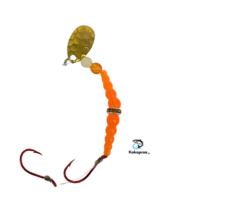 Spinners : KOKOPROS® Beaded Ring #1 orange