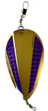 Kokopros Sidebar Reflective Flash Stickers for Kokopro Jet Dodgers- Bright Purple- Twin Packs