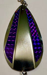 Kokopros Silver jet Dodger with Purple Sidebars- Introductory Price $6.95