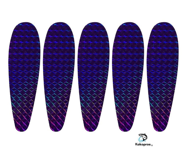 Stickers - KOKOPROS ® ** (CHOOSE YOUR COLORS HERE FOR A QUICK SELECTION).  Stickers for 5 1/2-inch Teardrop Flashers (5 pack)